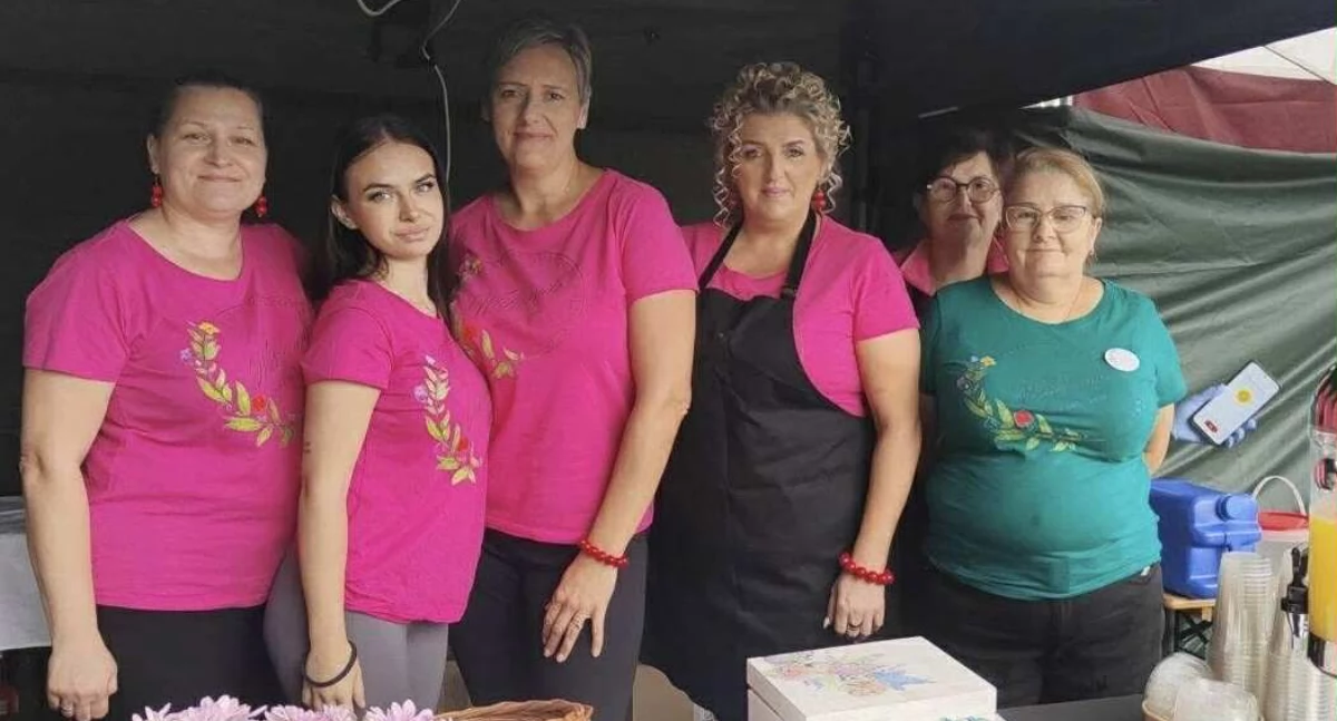 Na zdjęciu członkinie Koła Gospodyń Wiejskich w Wicherniku/fot.: GOKiS Skomlin