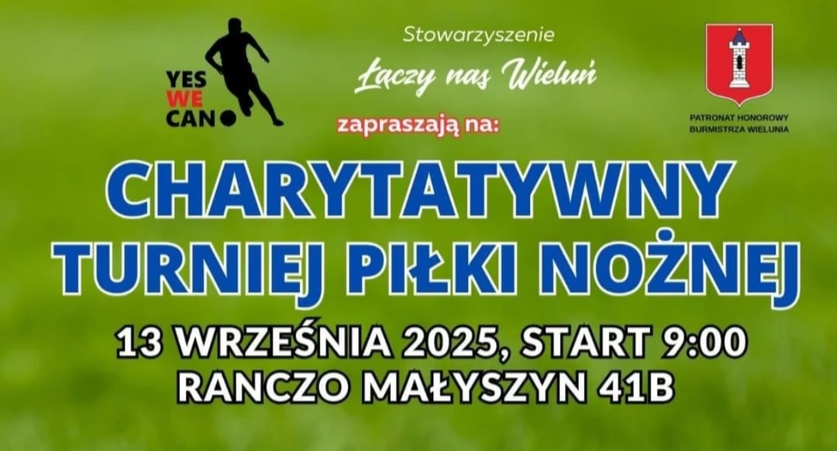 Na zdjęciu plakat promujący wydarzenie/fot. Stowarzyszenie Łączy Nas Wieluń 