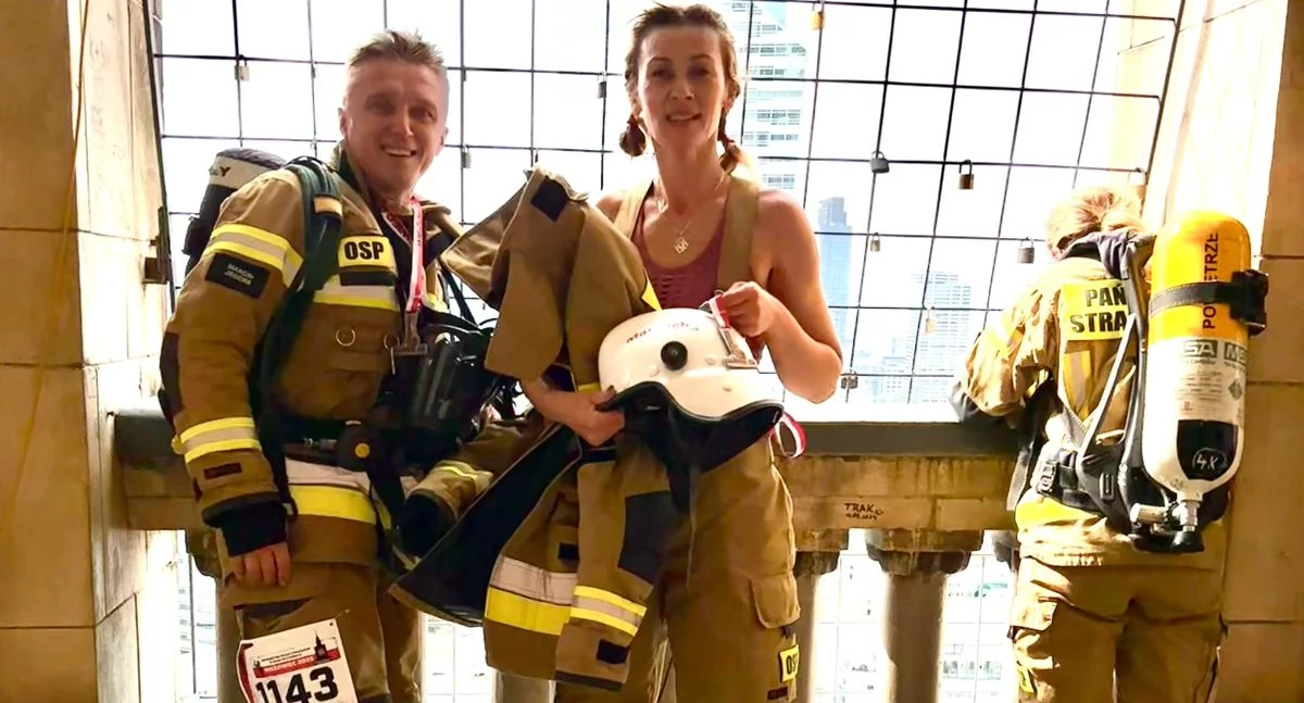 Na zdjęciu Marta i Marcin Jegersowie/fot.archiwum prywatne Marty Jegers 