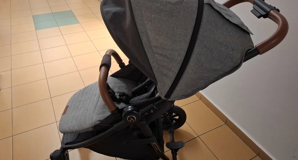 Na zdjęciu wózek, który ukradł 60-latek / Fot. KPP Kępno