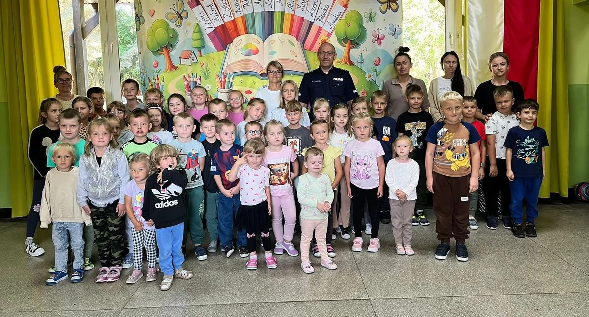 Na zdjęciu fragment jednego ze spotkań / Fot. KPP Pajęczno