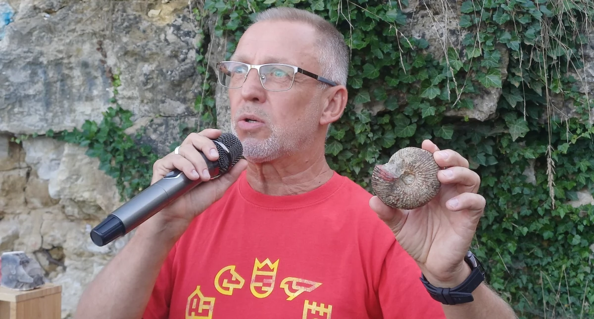 Zdjęcia z warsztatów geologicznych w Kamieniołomach Kowalskiego w Wieluniu / fot.: Elżbieta Mizak