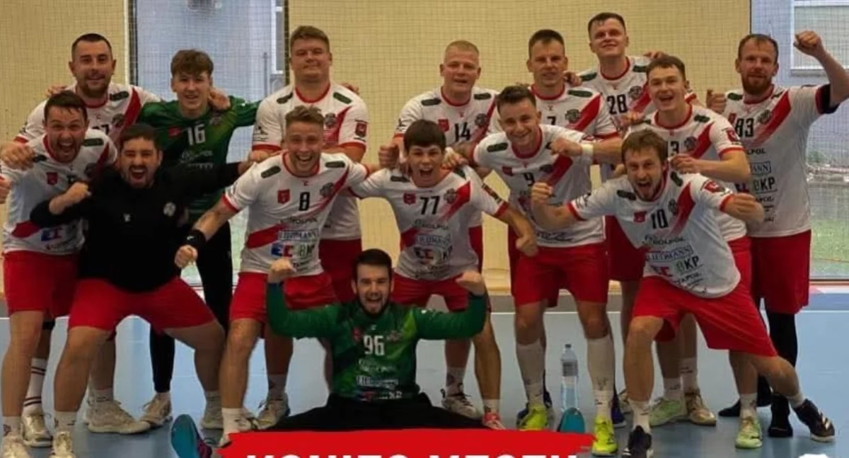 Na zdjęciu piłkarze ręczni MKSu Wieluń/fot. MKS Wieluń 