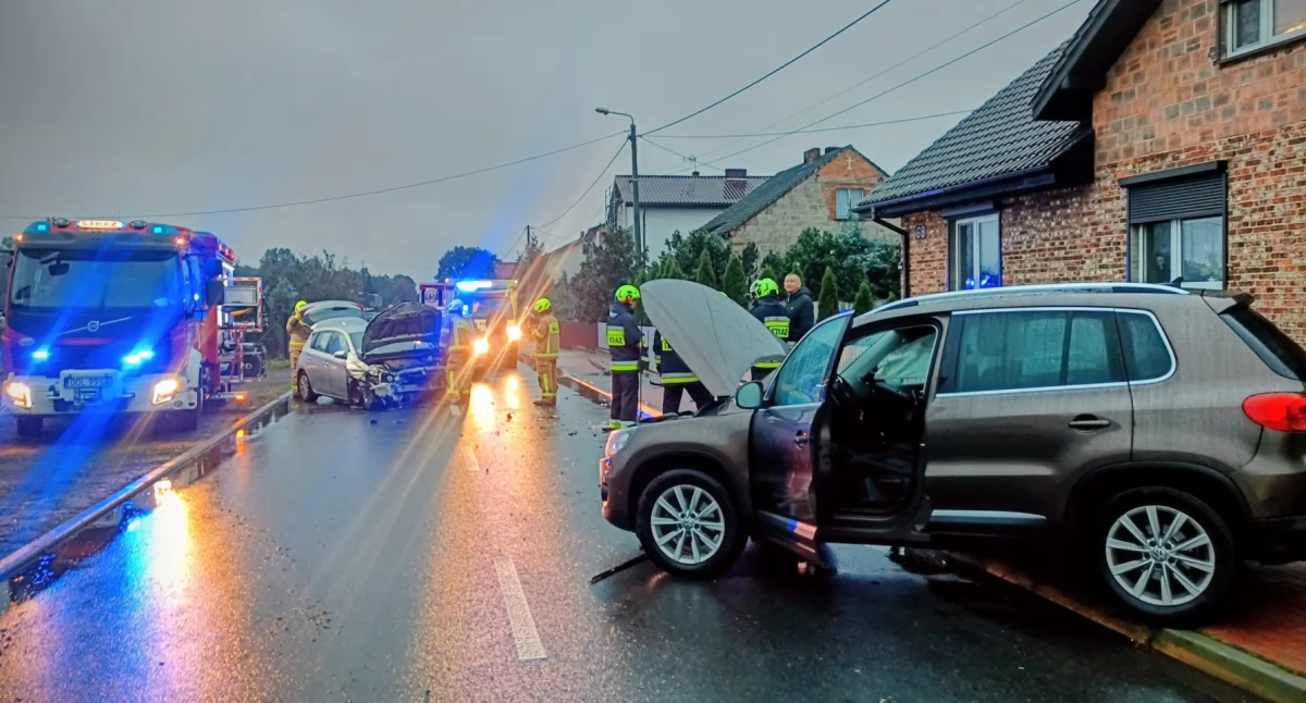 Zdjęcie z miejsca zdarzenia/fot.: OSP w Praszce