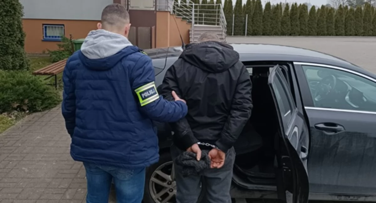 Zdjęcie z zatrzymania / fot.: KPP Kępno 