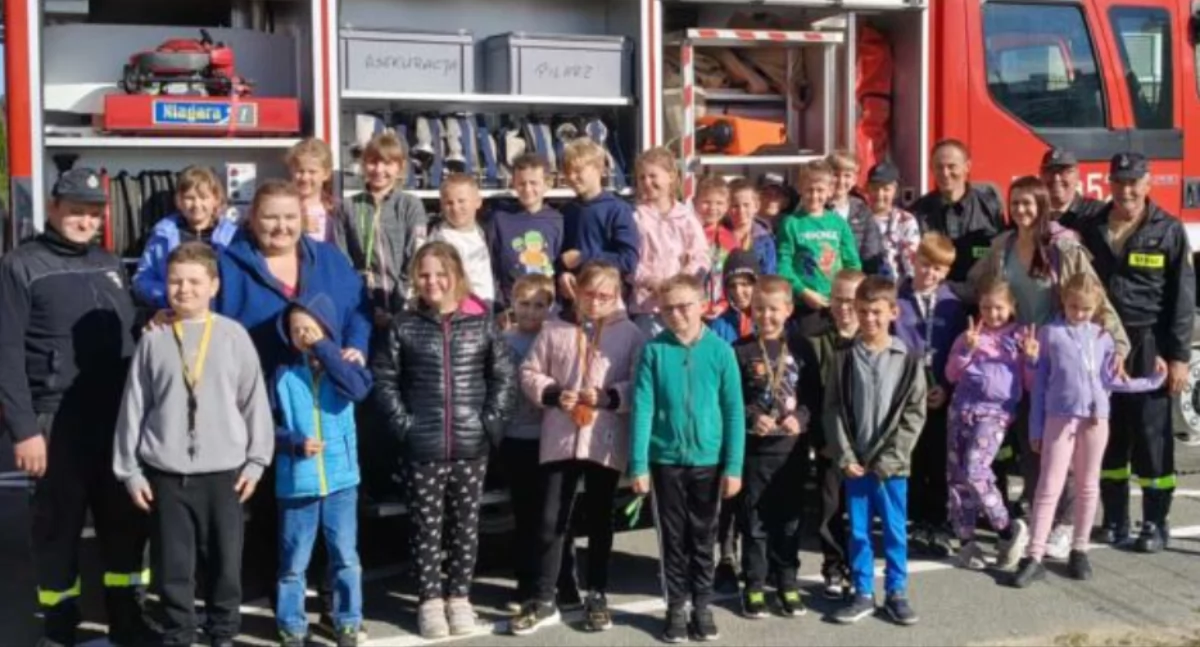 Zdjęcie z Dnia Otwartego w Ochotniczej Straży Pożarnej w Skrzynnie/fot.: OSP Skrzynno