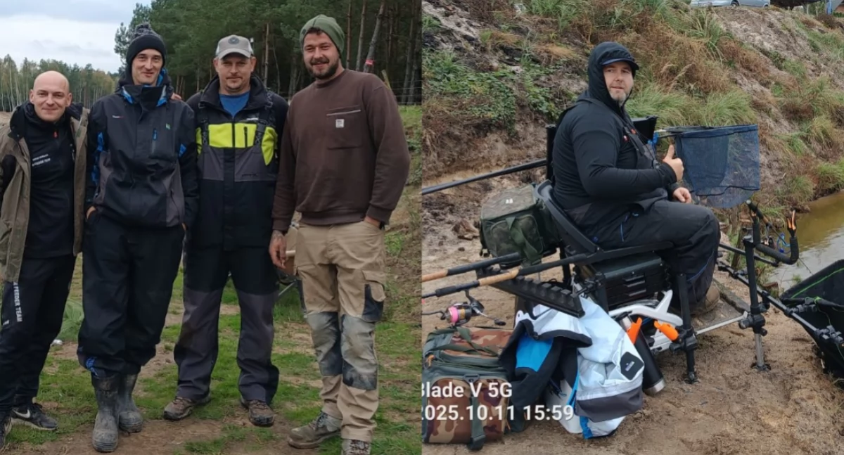 Na zdjęciu fragmenty sobotniej akcji / Fot. Facebook / Trole Fishing