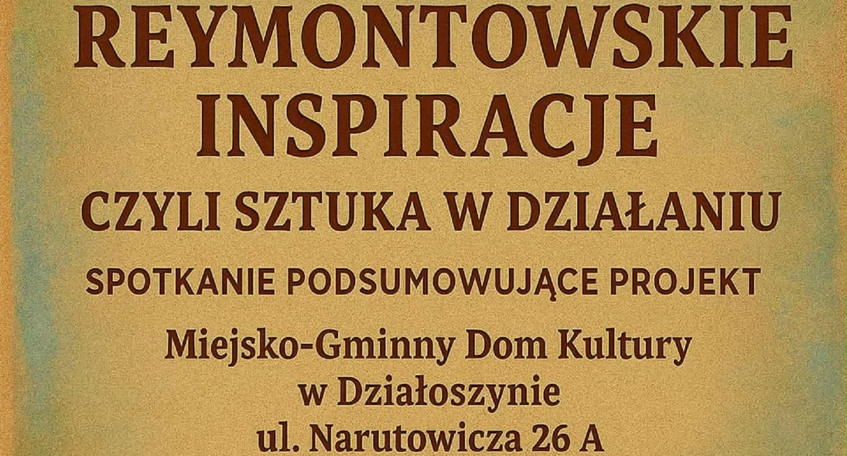 plakat informacyjny