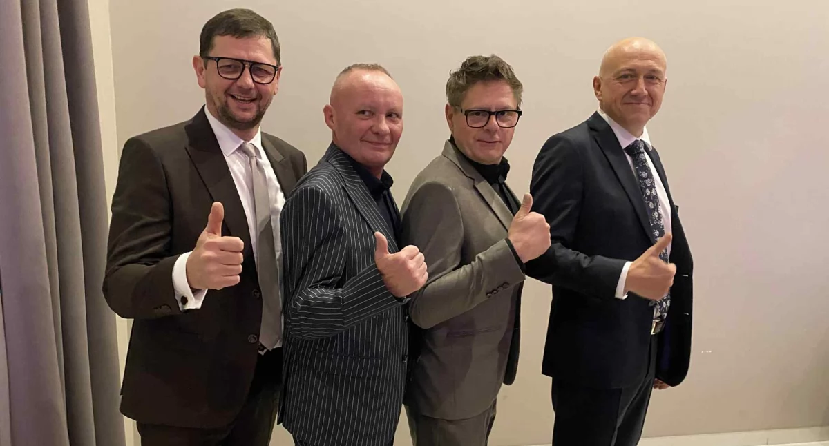 Zdjęcie z Balu Absolwenta Zespołu Szkół nr 1 w Wieluniu/fot.: Iwona Domagała