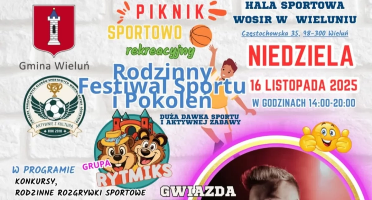 Na zdjęciu plakat promujący wydarzenie/fot. Aktywnie sportowo i z kulturą 