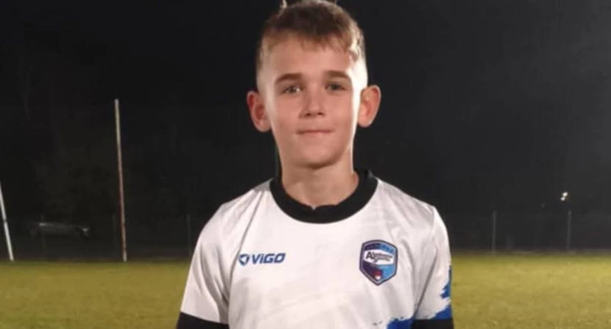 Na zdjęciu Jakub Bujak/fot. Akademia Sportu Pajęczno 