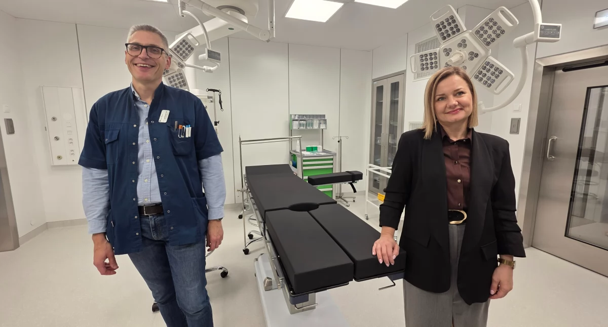 Na zdjęciach nowy oddział położniczo-ginekologiczny w Wieluniu / fot.: Sławomir Rajch