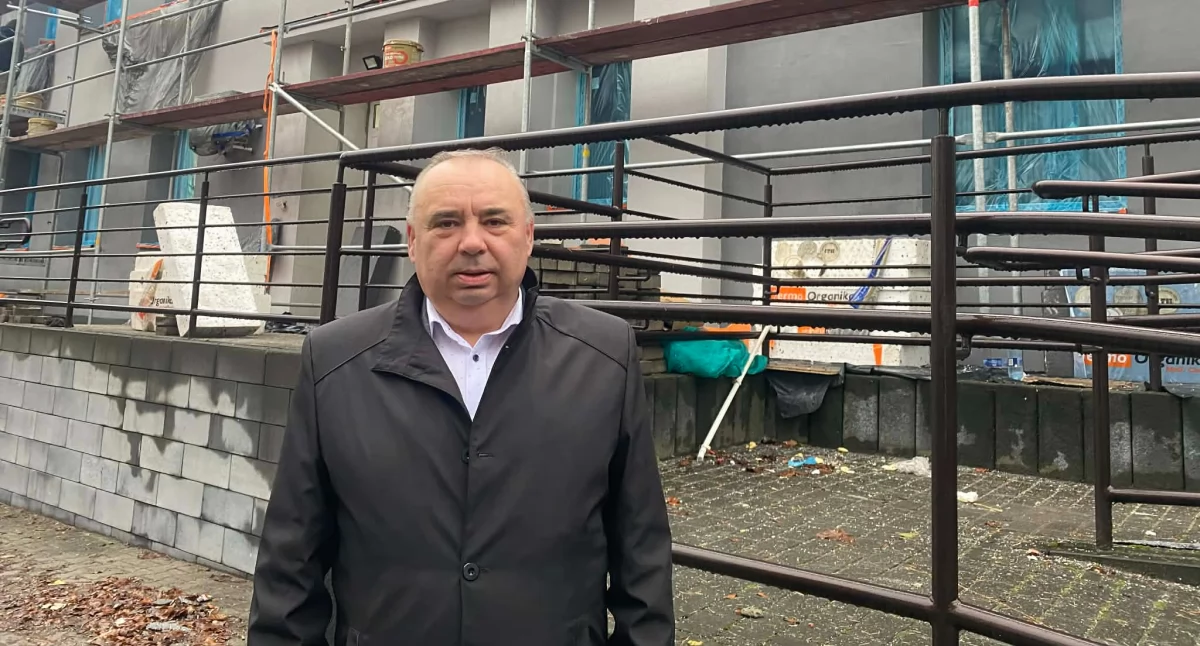 Na zdjęciu wójt gminy Konopnica Jacek Kurowski/fot.: Iwona Domagała