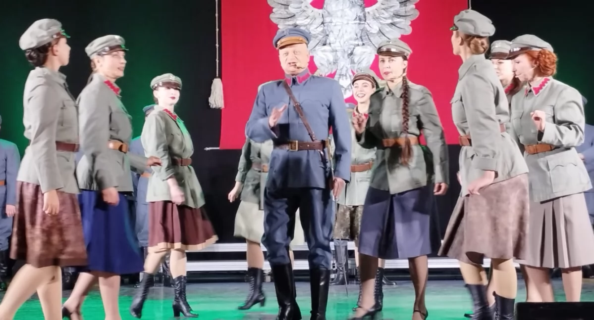 Na zdjęciu Gminne Święto Niepodległości w Białej 2025 (pow. wieluński) / fot.: Joanna Major