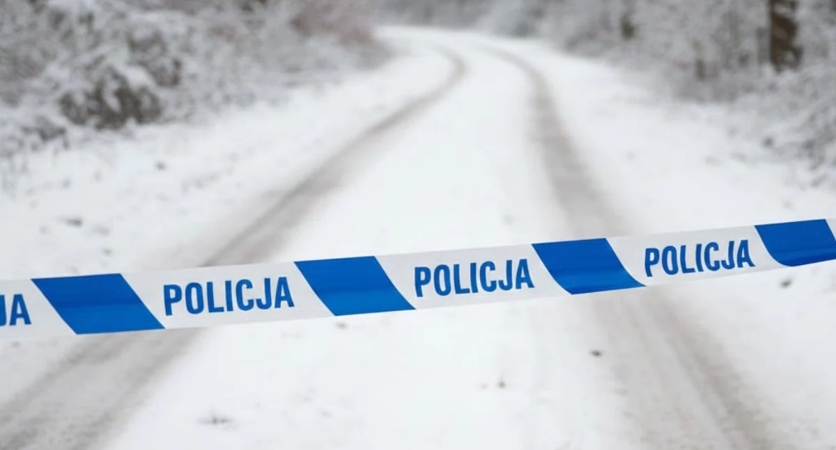 Zdjęcie poglądowe wygenerowane przez AI. Wstrząs w Słupsku. Poćwiartowane zwłoki mężczyzny znalezione w parku 