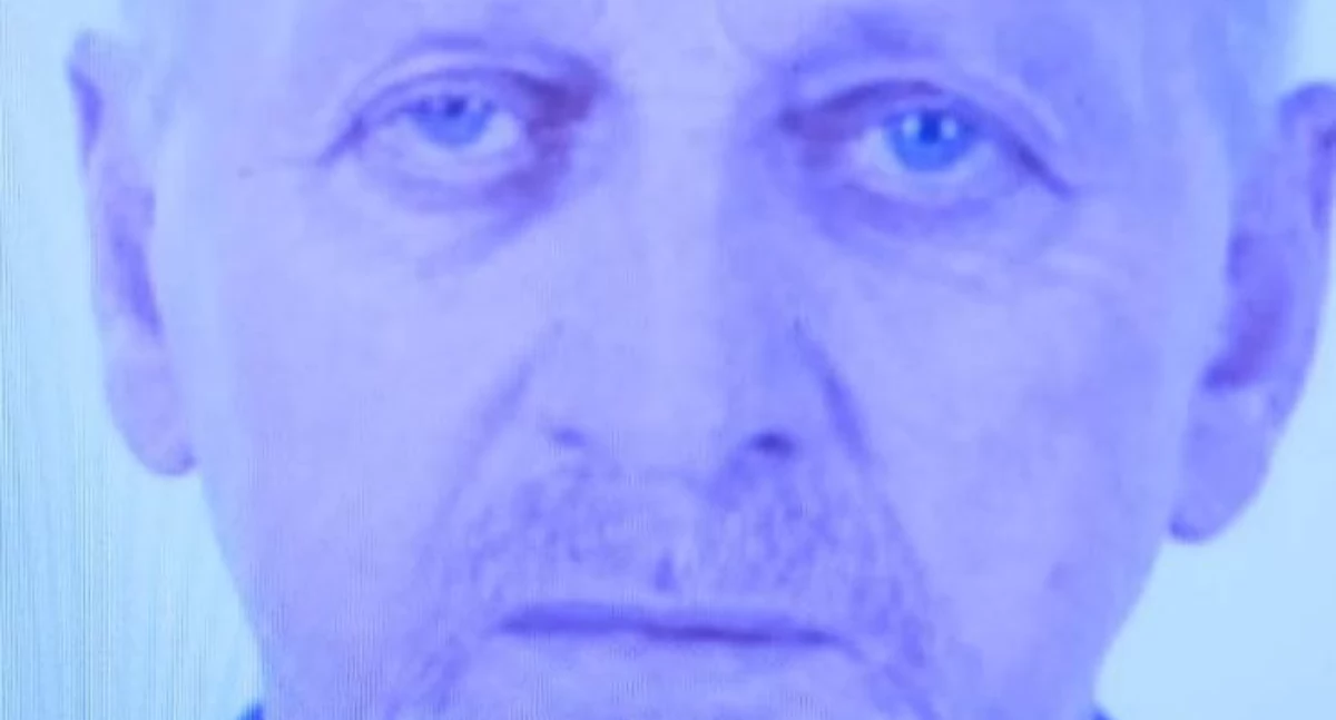 Na zdjęciu zaginiony 73-latek z gminy Osjaków Stefan Papis / fot.: archiwum KPP w Wieluniu