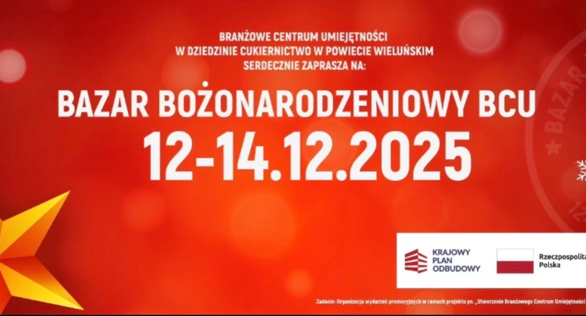 Zdjęcie informacyjne /fot:. Facebook Bazar Bożonarodzeniowy BCU