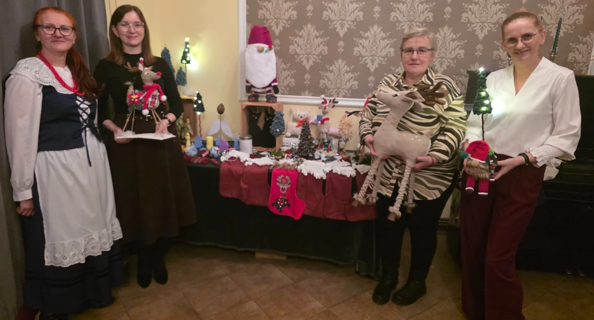 Zdjęcie ze spotkania wigilijnego w Mokrsku/fot.: Sławomir Rajch