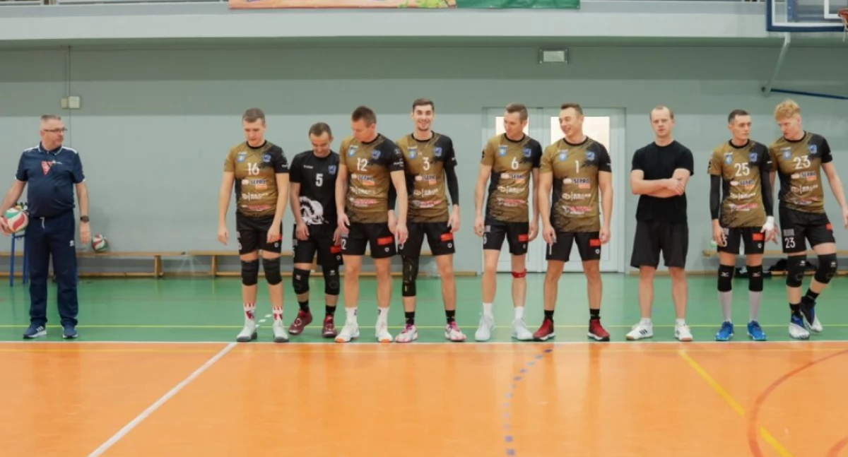 Na zdjęciu siatkarze Volley Baranów / fot. 
