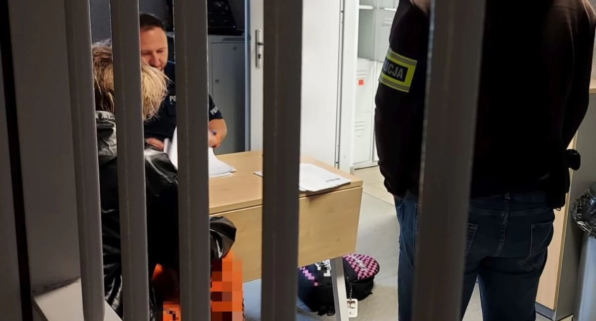 Na zdjęciu zatrzymany 21-latek / Fot. KPP Łódź-Wschód