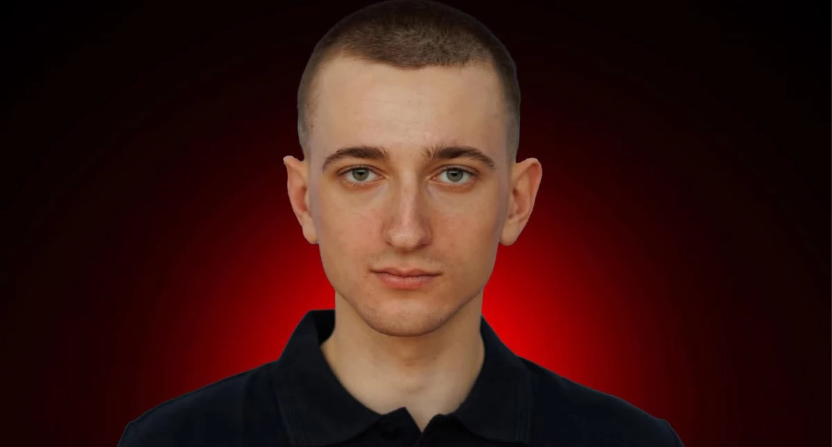Na zdjęciu Szymon Ptak, wychowanek wieluńskiego MLKSu/fot. Wieluń Baumatech Cycling Team 