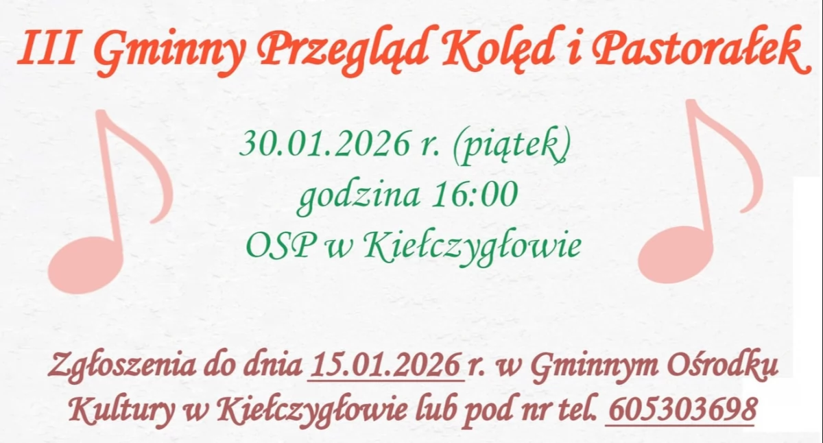 plakat informacyjny