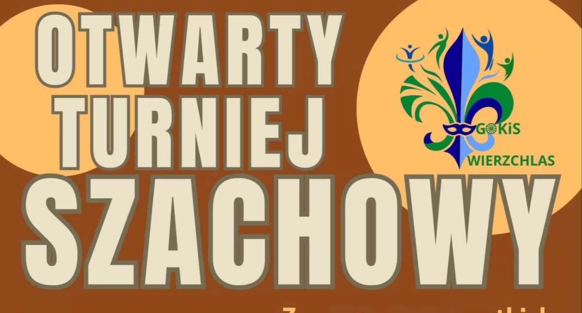 Na zdjęciu plakat promujący wydarzenie/fot. GOKiS w Wierzchlesie
