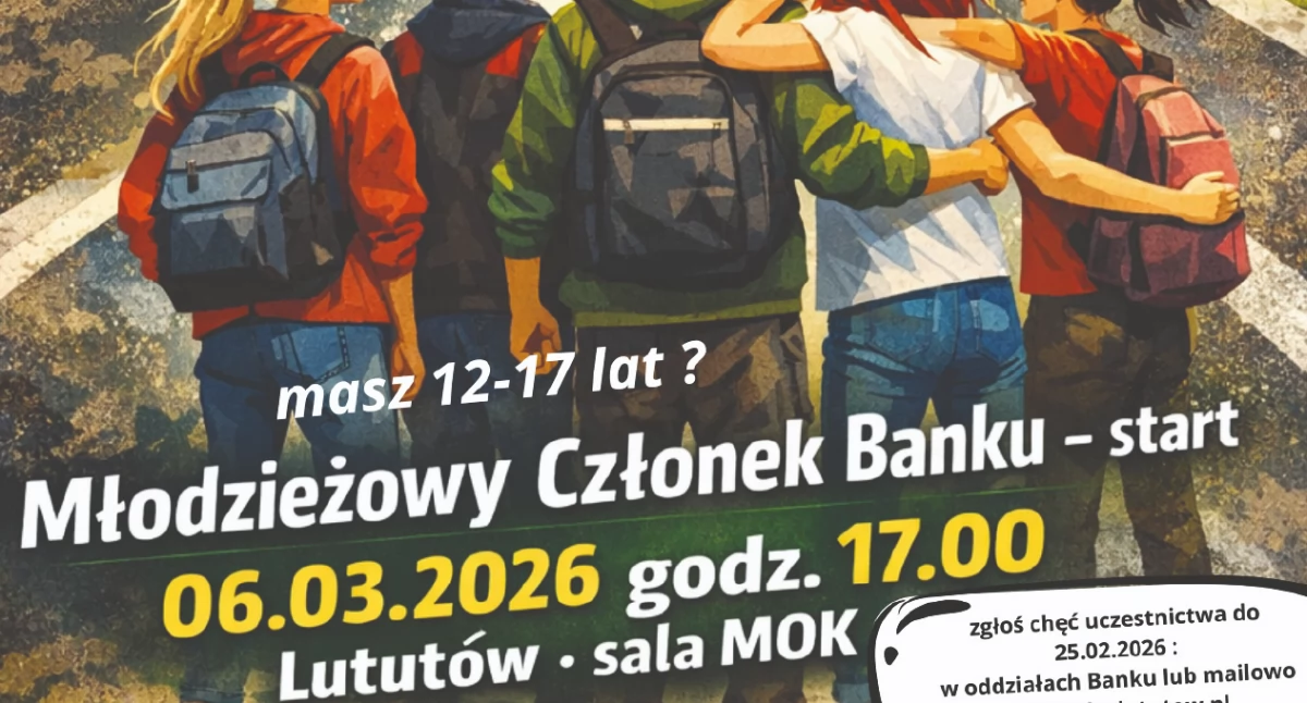 biznes, Młodzieżowy Członek Banku program edukacyjno społeczny dla młodzieży w wieku 12–17 - zdjęcie, fotografia