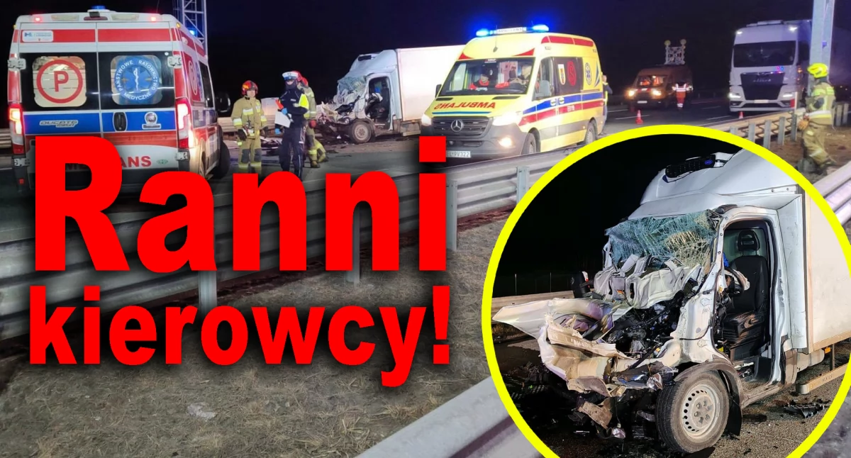Wypadek na A1 w gminie Kamieńsk / fot.: Komenda Powiatowa Państwowej Straży Pożarnej w Radomsku