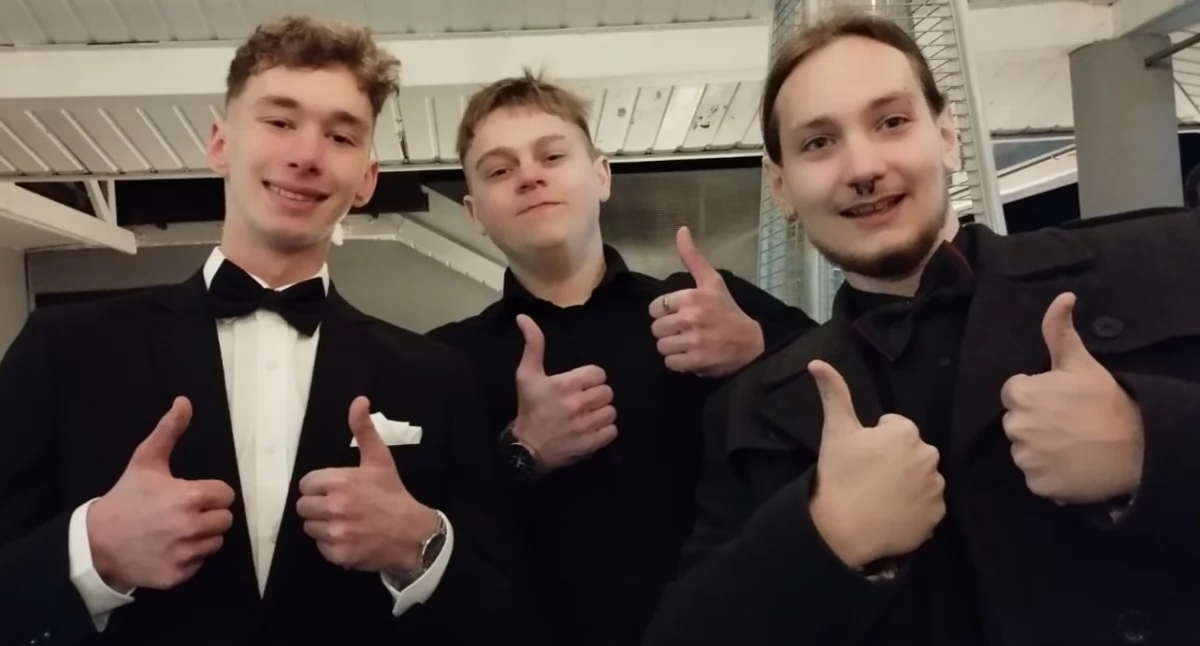 Na zdjęciu studniówka 2026 Zespołu Szkół im. Marii Skłodowskiej – Curie w Działoszynie / fot.: Joanna Major