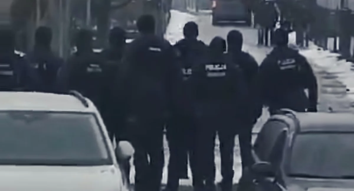 Zdjęcie z akcji Komendy Stołecznej Policji, która miała miejsce w Wieluniu/fot.: archiwum prywatne