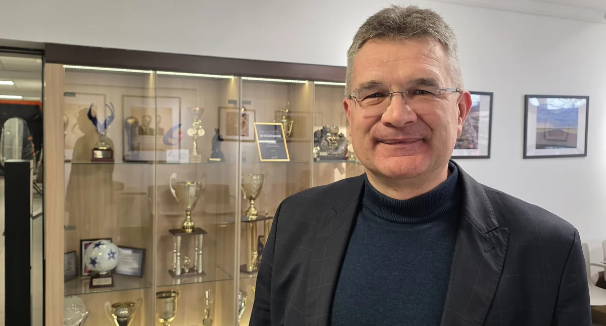 Na zdjęciu burmistrz Pajęczna Dariusz Tokarski / fot.: Sławomir Rajch