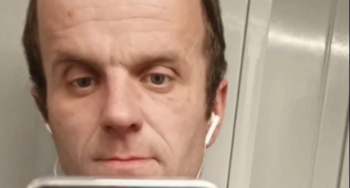 Na zdjęciu poszukiwany Krzysztof Biskupski / Fot. KPP Sieradz 