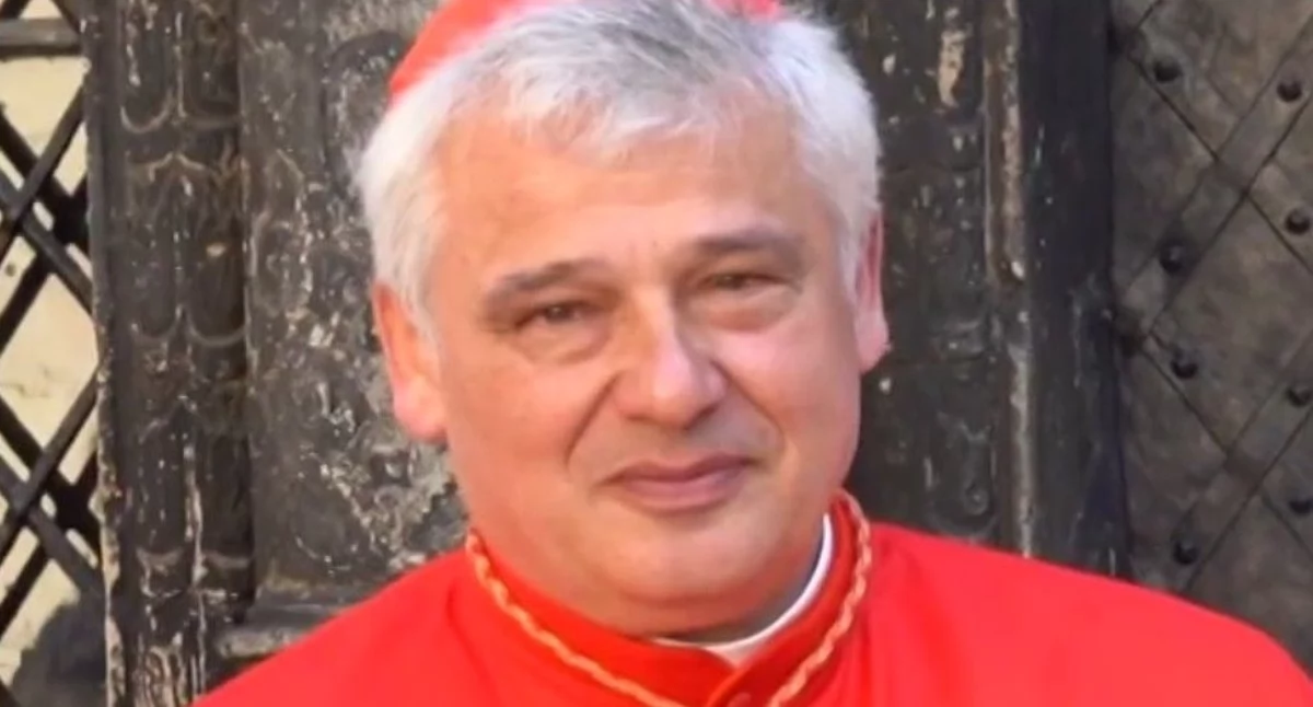 Na zdjęciu kardynał Konrad Krajewski/fot.: Gmina Rusiec