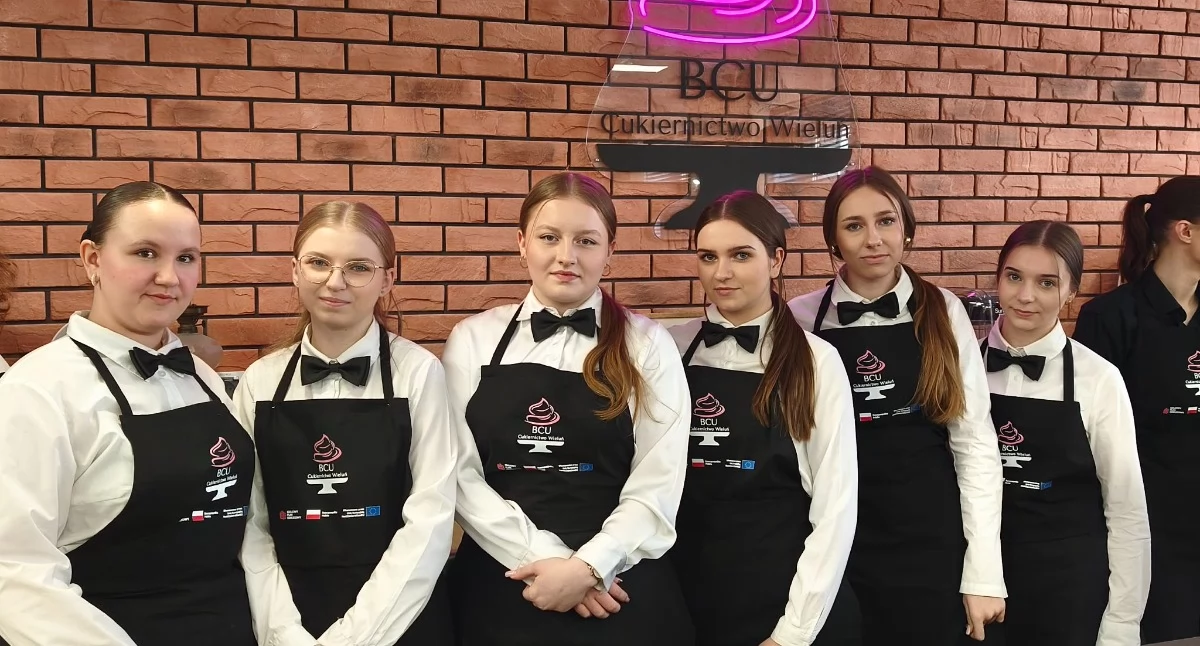 Na zdjęciu uczniowie kształcący się w Branżowym Centrum Umiejętności w Wieluniu/fot.: Iwona Domagała 