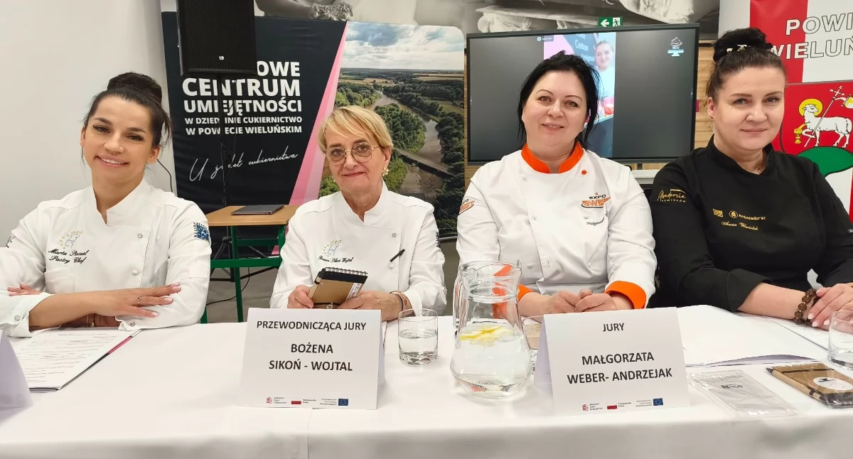 Zdjęcie z otwarcia II etapu olimpiady Adept Cukiernictwa w BCU w Wieluniu / fot.: Joanna Major