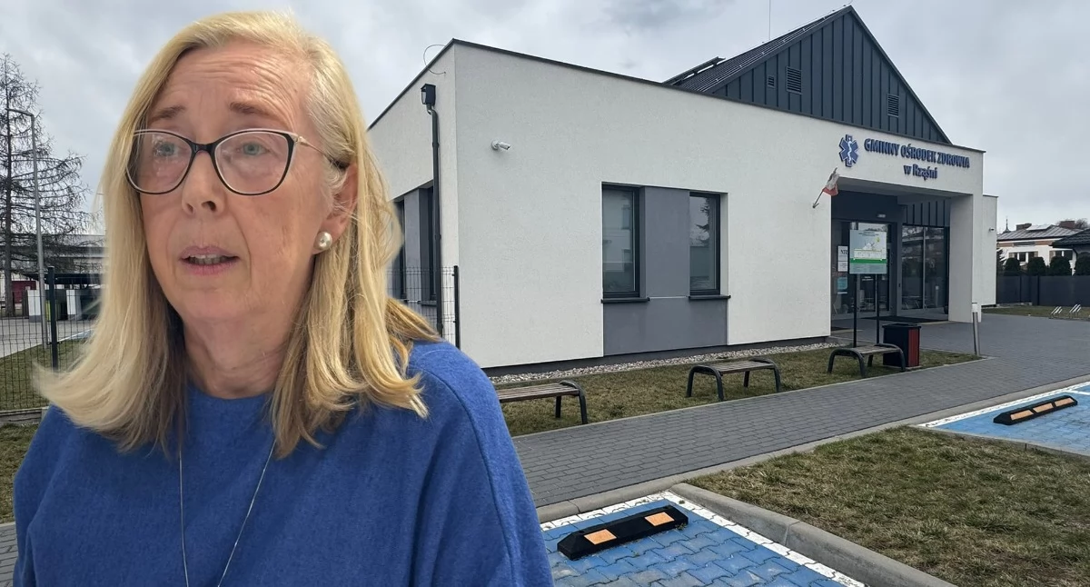 Na zdjęciu Małgorzata Bujacz, kierownik GOZ w Rząśni, mówi o akredytacji na kształcenie lekarzy specjalistów medycyny rodzinnej / fot.: Sławomir Rajch
