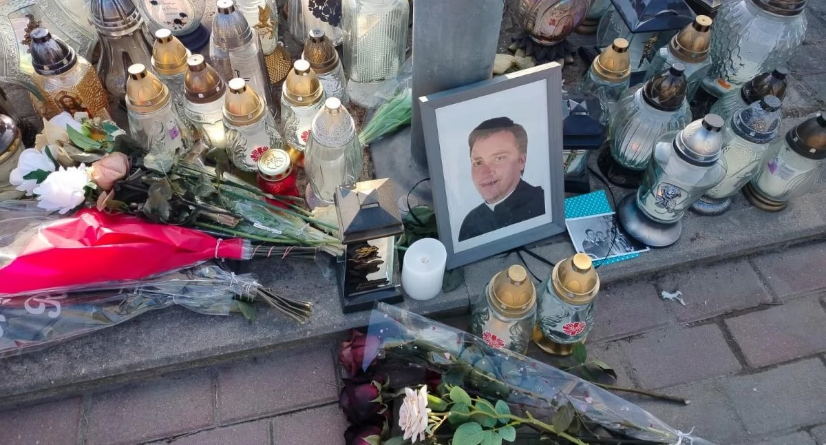 Na zdjęciu śp. ks. Grzegorz Dymek, zamordowany proboszcz parafii NMP Fatimskiej w Kłobucku / fot.: Joanna Major