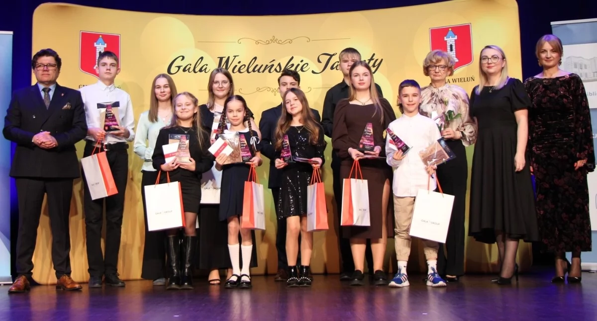 Zdjęcie z gali Wieluńskie Talenty 2026/fot.: MiGBP w Wieluniu