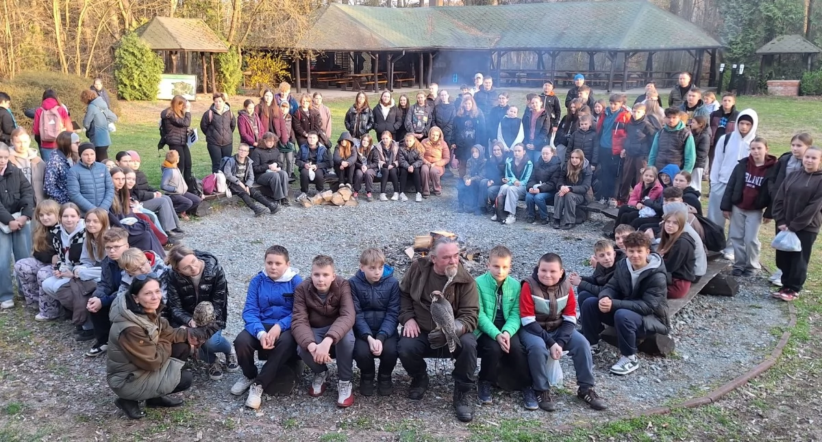 Zdjęcie pokazuje akcje w Nadleśnictwie Złoczew. Fot.: Nadleśnictwo Złoczew