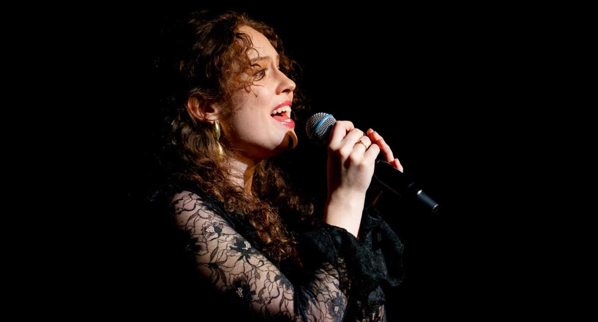 Na zdjęciu Aleksandra Płatek podczas festiwalu / fot.: Maciej Gębacz / podhale24.pl