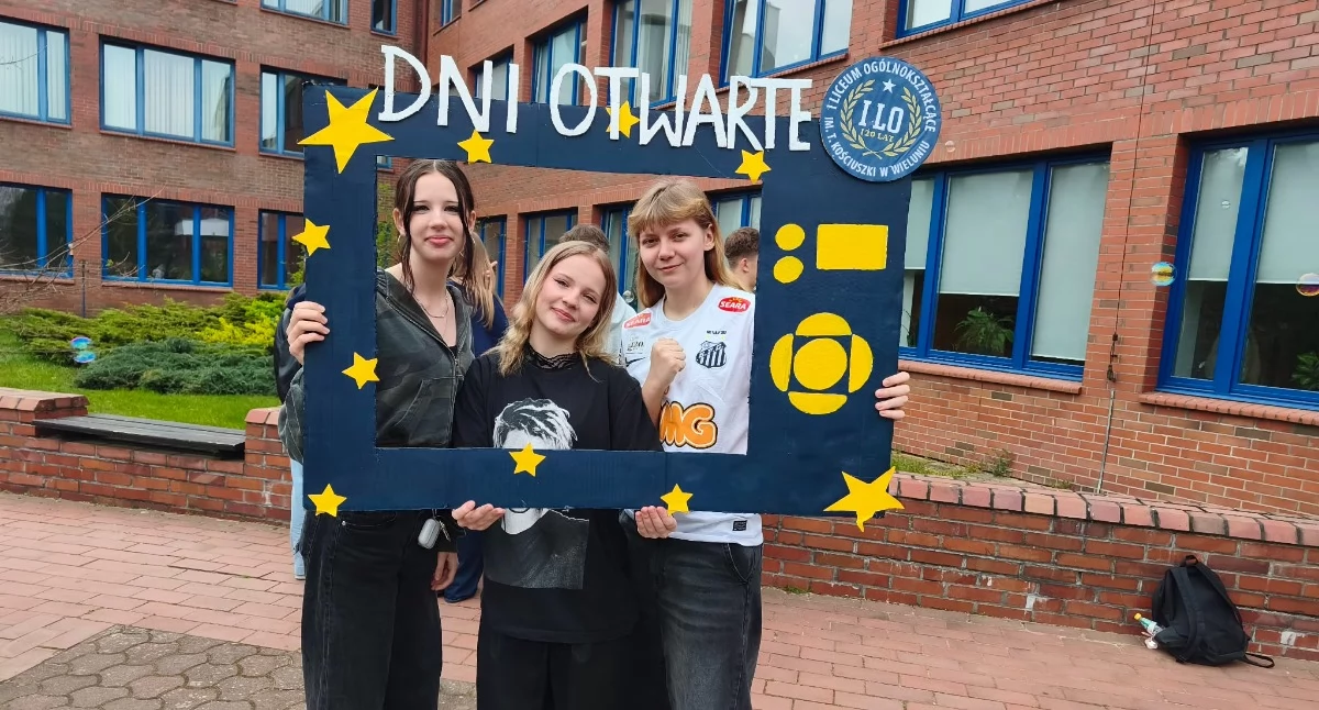 Zdjęcie z Dni Otwartych w I LO w Wieluniu/fot.: Iwona Domagała