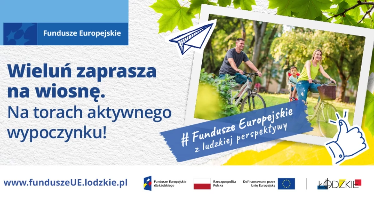 rekreacja, Wieluń zaprasza wiosnę torach aktywnego wypoczynku! - zdjęcie, fotografia