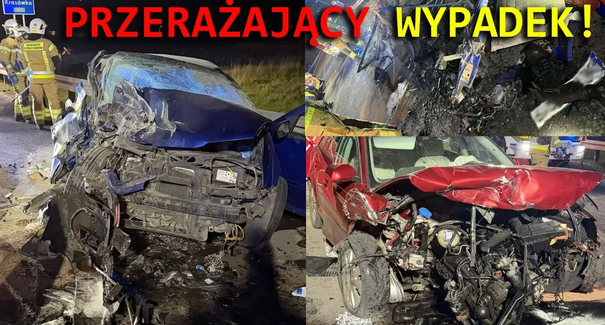Zdjęcie ze śmiertelnego wypadku w Chabielicach / fot.: kulisy.net