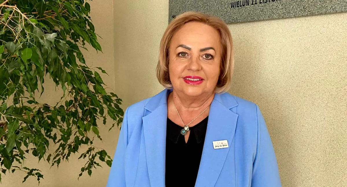 Na zdjęciu Jolanta Dudek, nowa radna Rady Miejskiej w Wieluniu/fot.: Iwona Domagała
