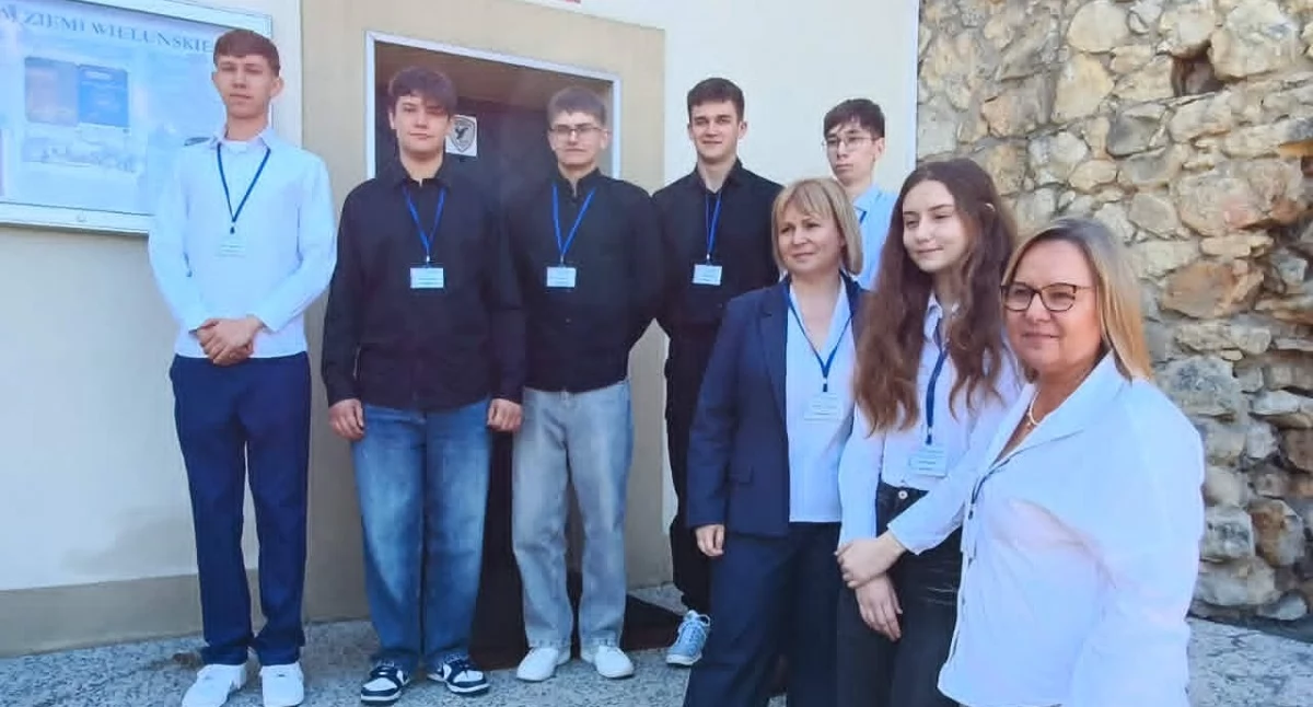 Na zdjęciu uczniowie z Zespołu Szkół nr 2 w Wieluniu/fot.: Iwona Domagała