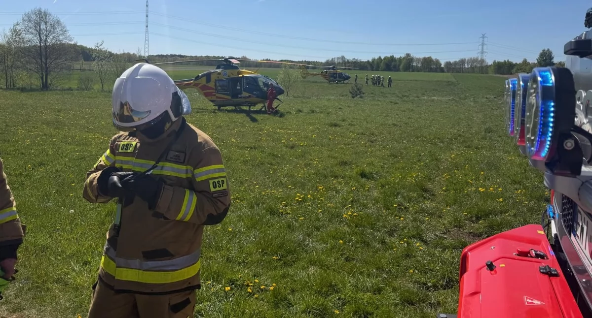 służby w akcji, Tragedia gminie Konopnica Wybuch żyje latka matka walczy życie - zdjęcie, fotografia