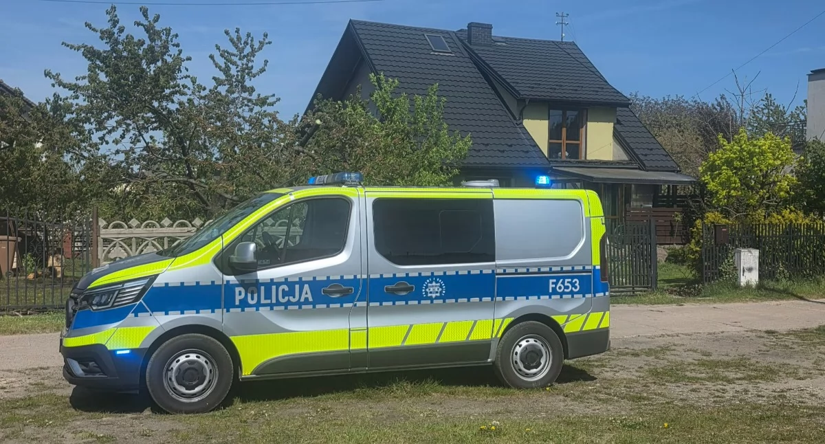 Zdjęcie z ulicy Granicznej, gdzie doszło do wybuchu w jednym z domów / fot.: Sławomir Rajch
