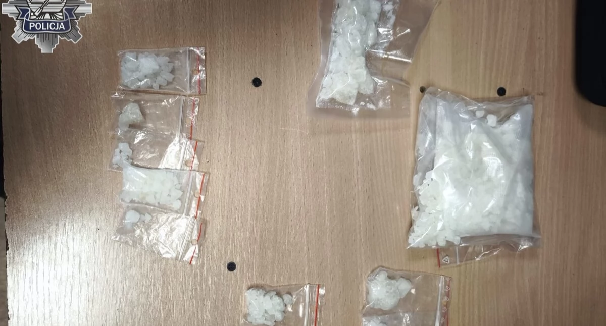 Na zdjęciu narkotyki, które należały do 38-latka / Fot. KMP Łódź