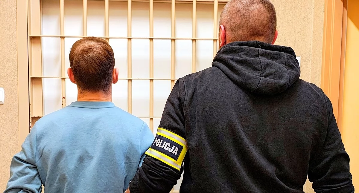 Na zdjęciu 28-letni włamywacz / Fot. KPP Rawa Mazowiecka